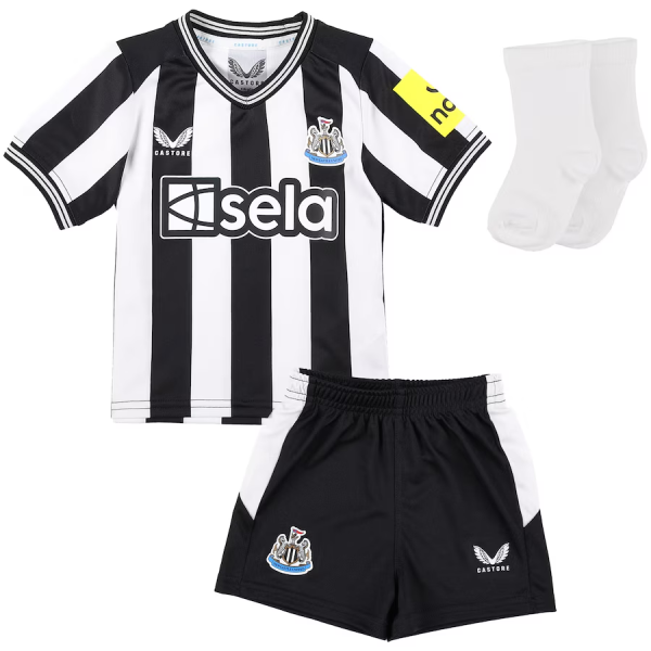 Completo Calcio Newcastle United Bambino Prima Divisa 2024 2025