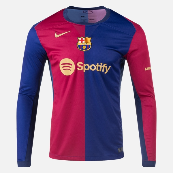 Maglia calcio FC Barcelona Prima 202425 Manica Lunga 1