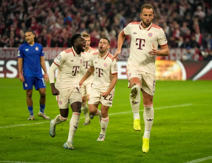 Il Bayern Monaco ha sconfitto la Dinamo Zagabria 9-2, Kane ha segnato quattro gol