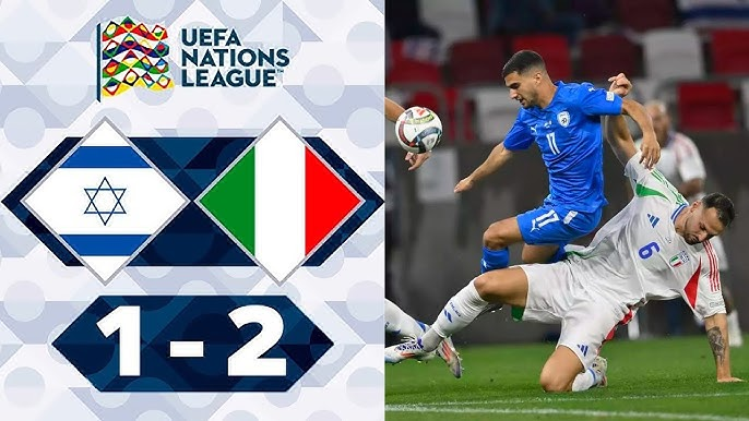 Gruppo A di UEFA Nations League: Italia - Israele 2-1 vince due partite consecutive